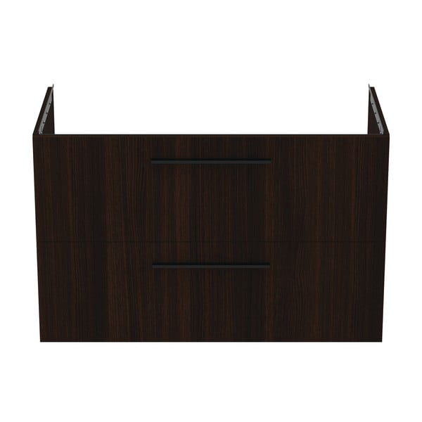 Tamno smeđi zidni ormarić za ispod umivaonika u dekoru hrasta 100x63 cm i.Life B – Ideal Standard-image-2