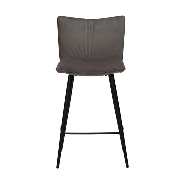 Barska stolica od sivog baršuna DAN-FORM Denmark Join, visina 93 cm-image-2