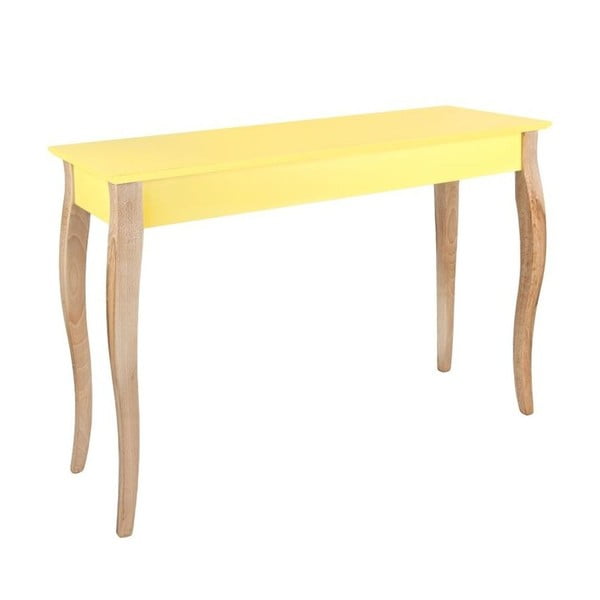 Konzolni stol Toaletni stol 150x74 cm, žuti