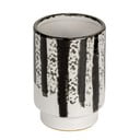 Crno-bijela keramička čaša za četkice za zube Subiza – Wenko