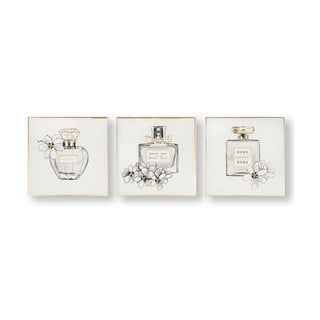 Set od 3 slike Graham & Brown Pretty Perfume Bottles, 30 x 30 cm