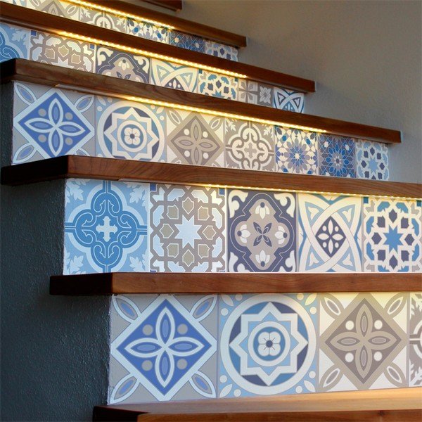 Set od 2 naljepnice za stepenice Ambiance Honduras, 105 x 15 cm-image-1