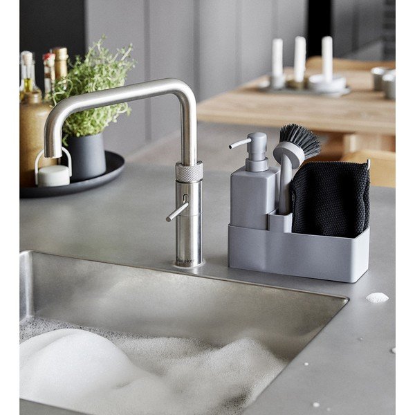 Sivi plastičan/silikonski držač za deterdžente Singles – Zone-image-1