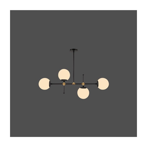 Crna visilica Squid Lighting Kruva, visina 57 cm-image-1