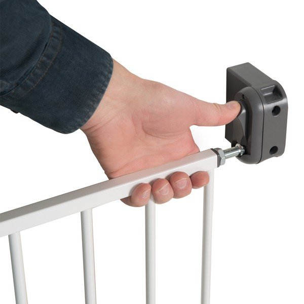 Bijela metalna sigurnosna ograda za stepenice – Roba-image-3