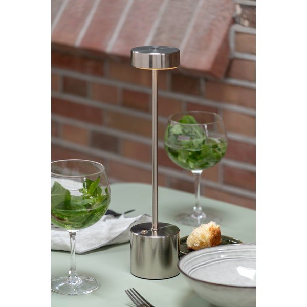 LED stolna/prijenosna vanjska svjetiljka s USB ø 8 cm Ganar LED – Leitmotiv-image-1