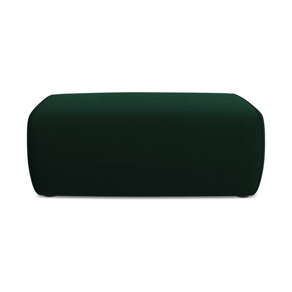 Zeleni baršunast tabure Kapua – Makamii