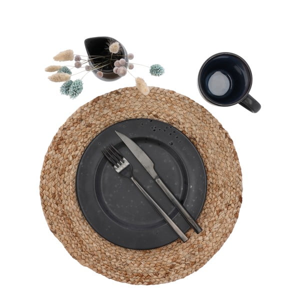 Podmetač od prirodne jute Place Södahl, Ø 35 cm-image-2