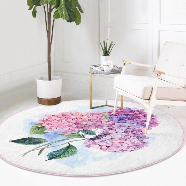 Periv/pogodan za robotski usisavač okrugli tepih ø 100 cm Comfort – Mila Home-image-2