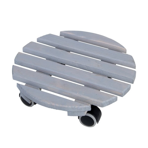 Drveni mobilni stalak za tegle za bilje ø 29 cm (visina 8 cm) Indoor – Esschert Design