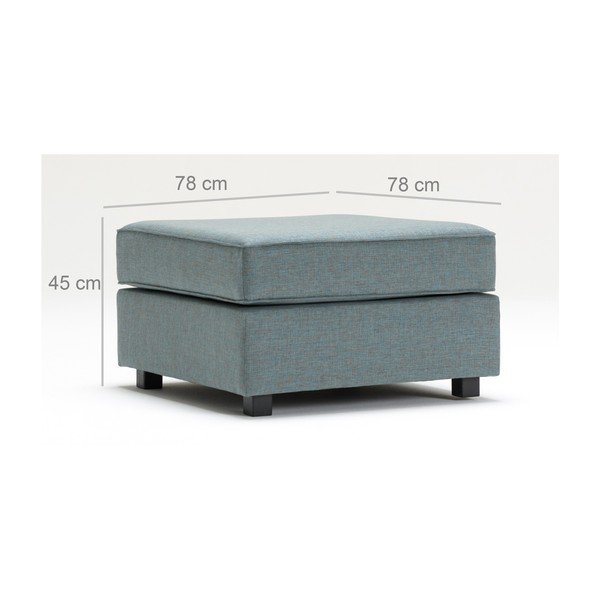 Blijedoplava taburea Balcab Home Mercy-image-1