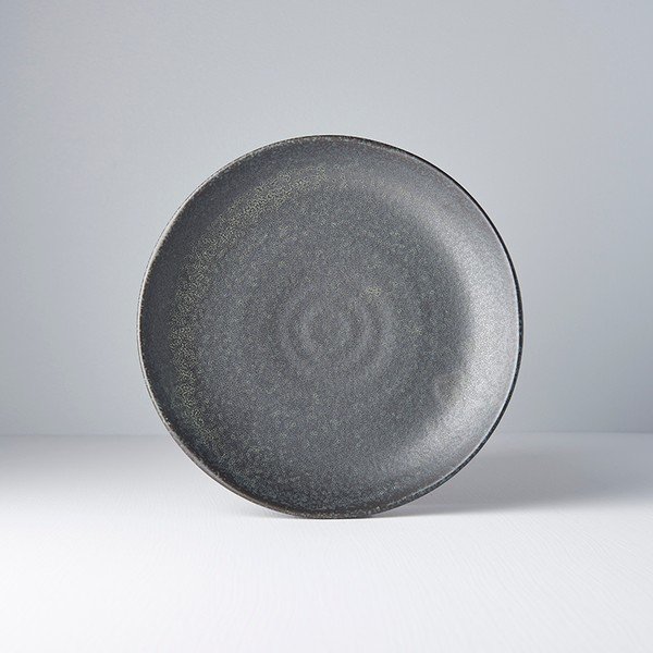 Crni keramički tanjur MIJ BB, ø 24,5 cm-image-3