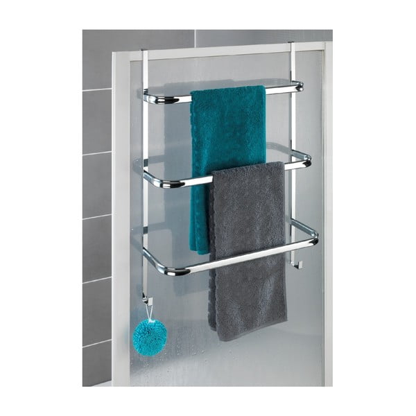 Stalak za ručnike u srebrnoj boji Wenko Towel Holder Chrome, 21 x 54 cm-image-1