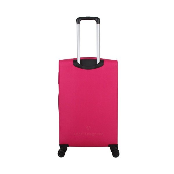 Set od tri kofera na četiri kotača boje magente Lulucastagnette Peruana-image-1