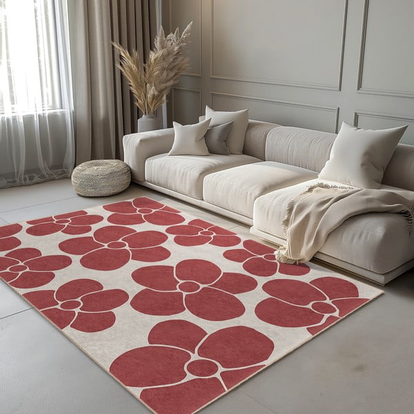 Crveni periv tepih 120x180 cm Red Meadow – Mila Home-image-1