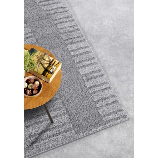 Sivi tepih 160x235 cm Bartoux Light Grey – Elle Decoration-image-2