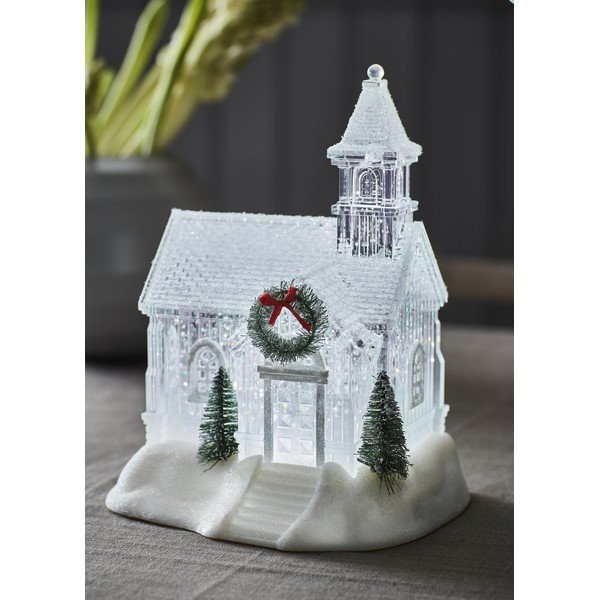 Bijeli božićni svjetlosni ukras Chapelle – Markslöjd-image-1