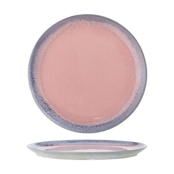 Svijetlo ružičasti tanjur od kamenine ø 26,5 cm Paula – Bloomingville