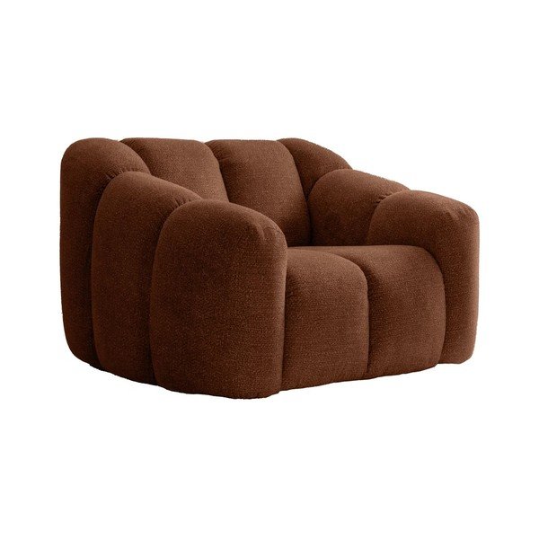 Fotelja boja terakote Shell – Miuform