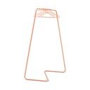 Željezni stalak za odjeću u boji lososa 118x160x57 cm Hang-On – Spinder Design