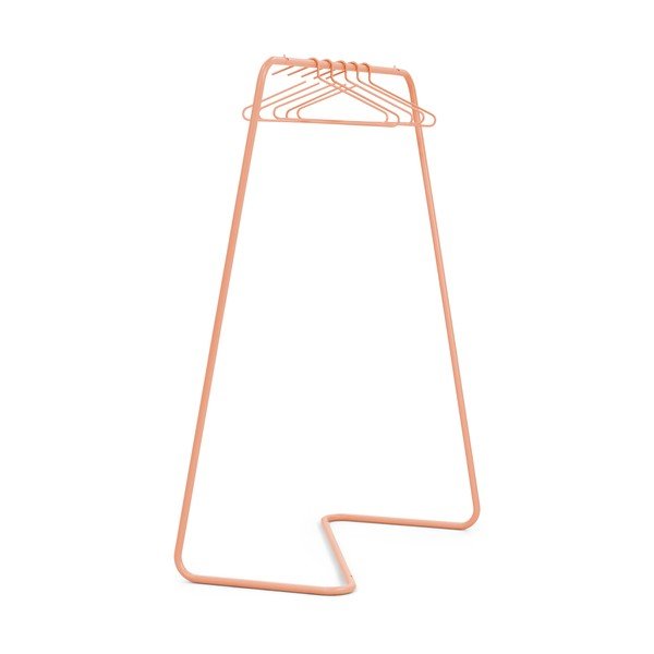 Željezni stalak za odjeću u boji lososa 118x160x57 cm Hang-On – Spinder Design