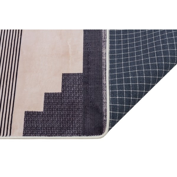 Sivo-bež perivi tepih 160x100 cm - Vitaus-image-2