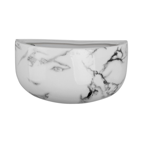 Keramička zidna tegla za cvijeće u mramornom dekoru PT LIVING Oval-image-2