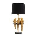 Crna stolna lampa Mauro Ferretti Parrots