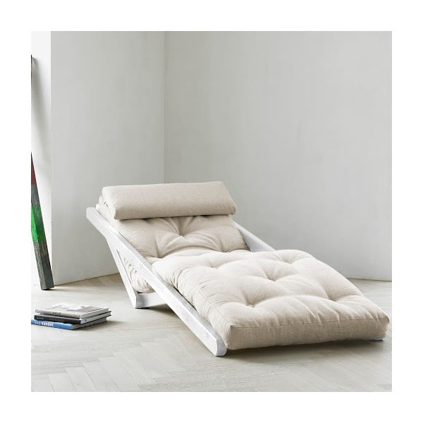 Lenoška Karup Figo Bijela / Prirodna, 70 cm-image-1