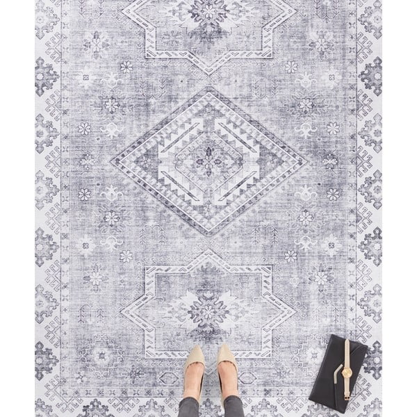 Svjetlosivi tepih Nouristan Gratia, 80 x 200 cm-image-1