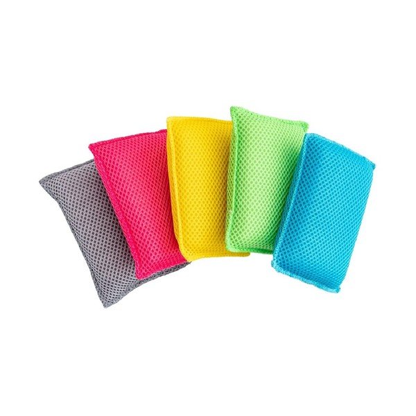 Spužve za pranje posuđa u setu 5 kom od mikrovlakana – Addis-image-1