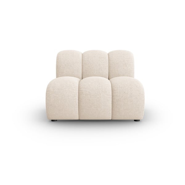 Krem modularna sjedeća garnitura (srednji modul ) Lupine – Micadoni Home