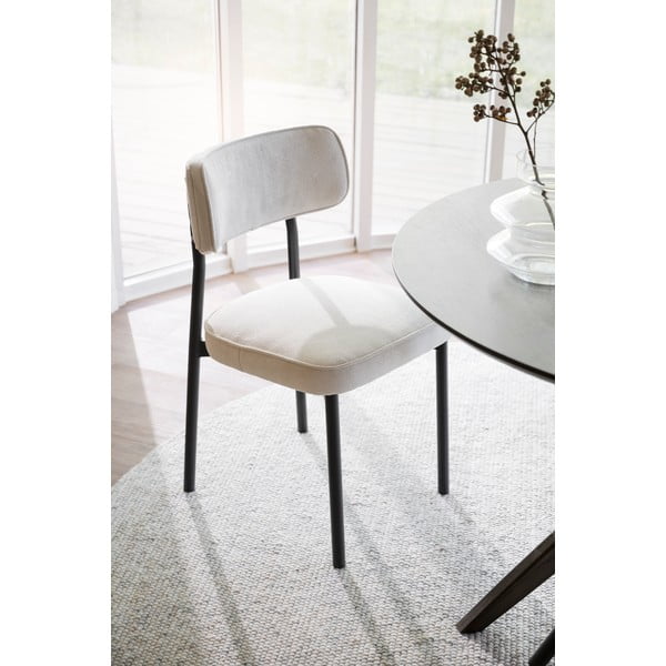 Bež blagovaonske stolice u kompletu od 2 kom Paisley - Rowico-image-1