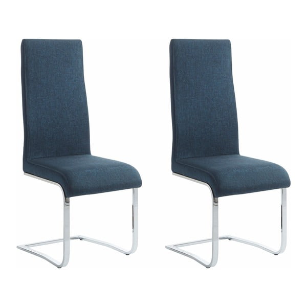 Set od 2 plave blagovaonske stolice Støraa Teresa
