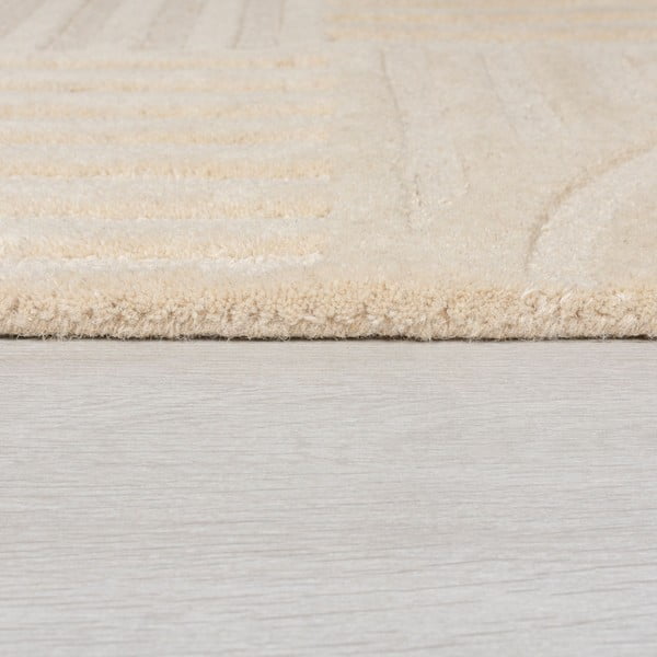 Bež vunena staza 60x230 cm Zen Garden - Flair Rugs-image-4