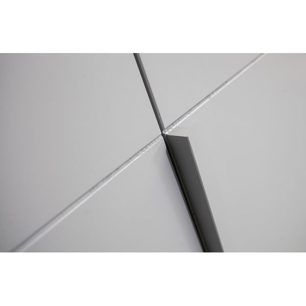 Sivi modularni garderobni ormar od masivnog bora 142x215 cm Pure – WOOOD-image-1