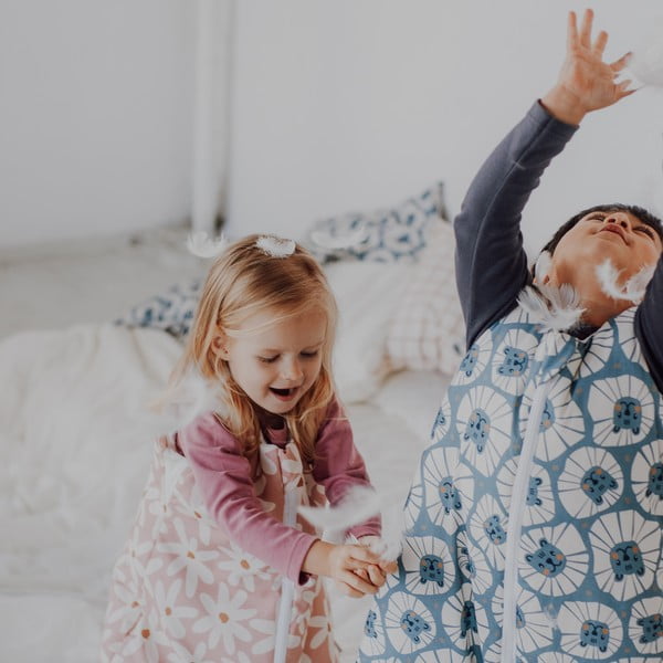 Dječja vreća za spavanje Blush Daisies - Malomi Kids-image-3