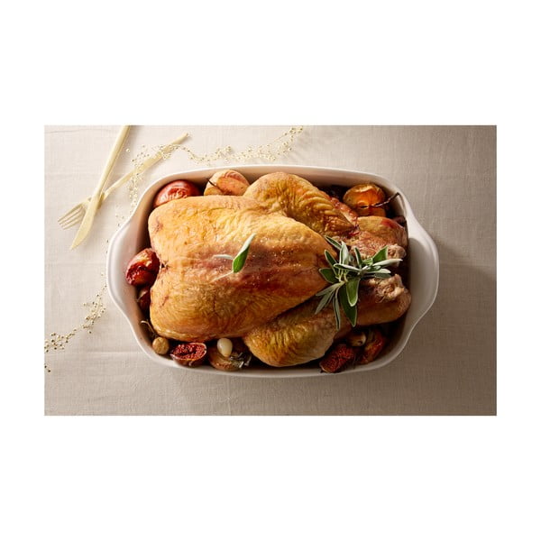 Pravokutna posuda za pečenje u boji slonovače Emile Henry, 42,5 x 28 cm-image-4