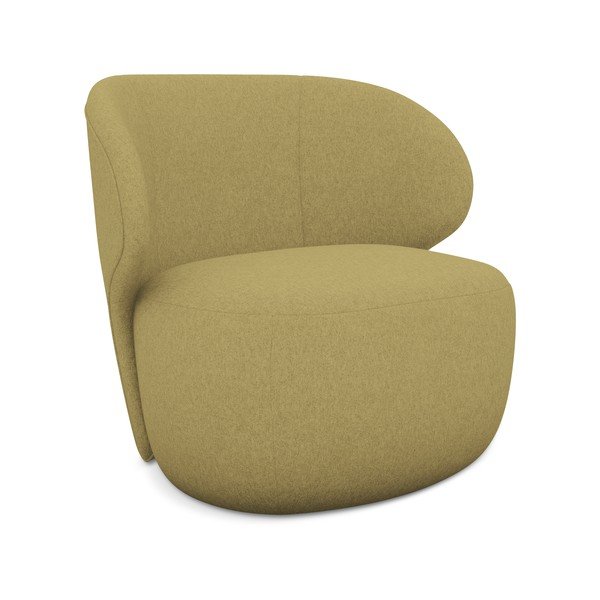 Senf žuta fotelja Kama – Makamii