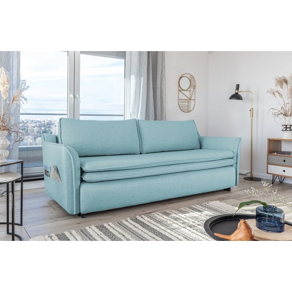 Svijetloplav kauč na razvlačenje Miuform Charming Charlie-image-4