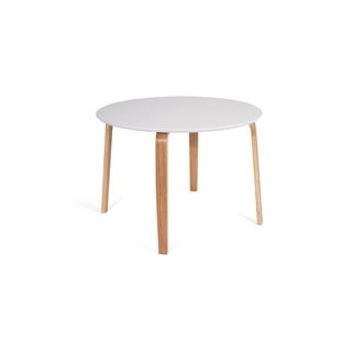 Okrugli blagovaonski stol s bijelom pločom ø 110 cm Lana - Bonami Essentials