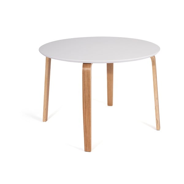 Okrugli blagovaonski stol s bijelom pločom ø 110 cm Lana - Bonami Essentials