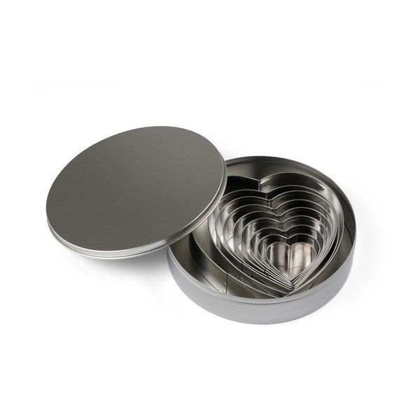 Rezaći za kolače u setu 9 kom Heart – Blomsterbergs-image-1