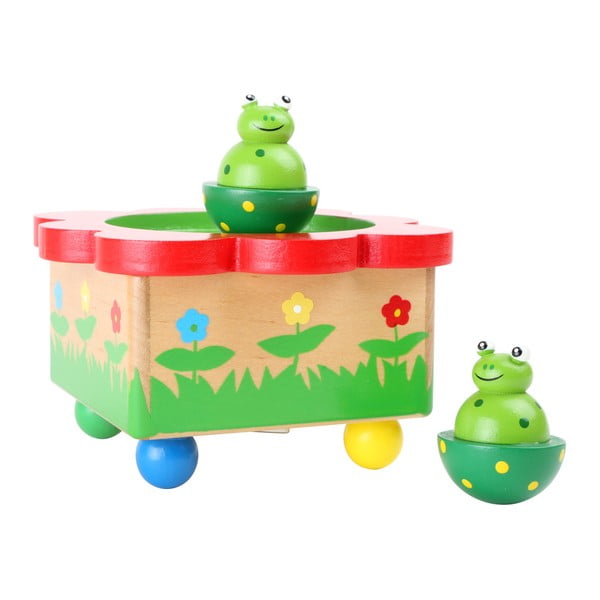Drvena glazbena igračka Legler Frog Pond