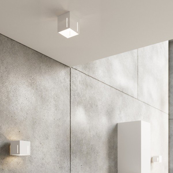 Bijela zidna lampa Pax – Sollux-image-1