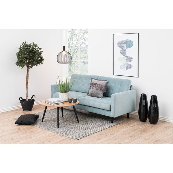 Stolić s furnirom od drva jasena Actona Stafford, ⌀ 80 cm-image-1