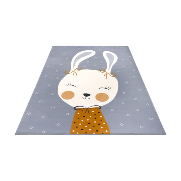 Sivi dječji tepih 150x80 cm Bunny Polly - Hanse Home-image-2