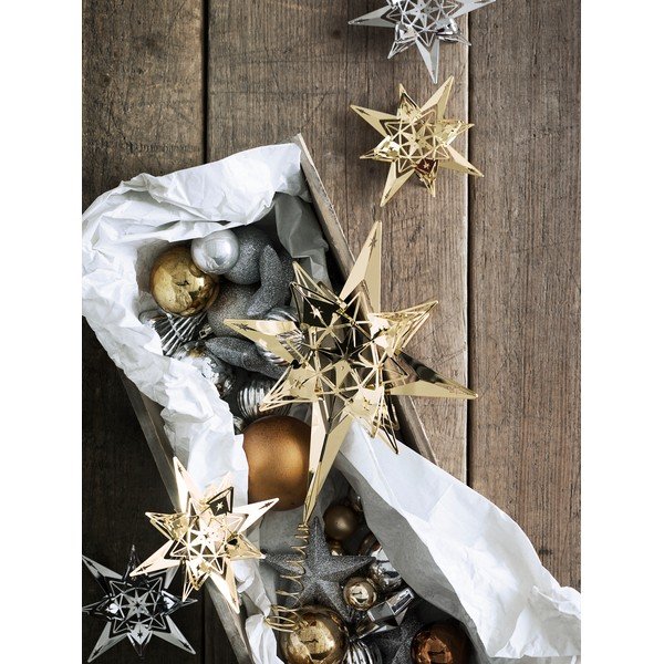 Vrh božićnog drvca u zlatnoj boji Kähler Design-image-4