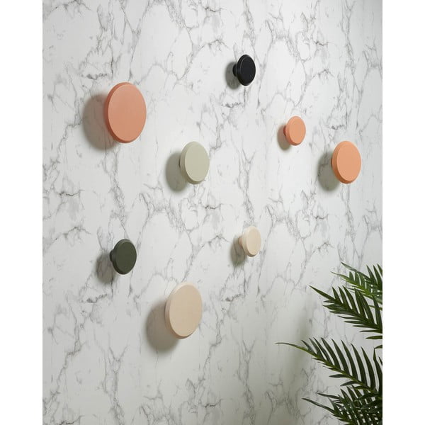 Set od 3 narančaste zidne vješalice Kave Home Nadua-image-4