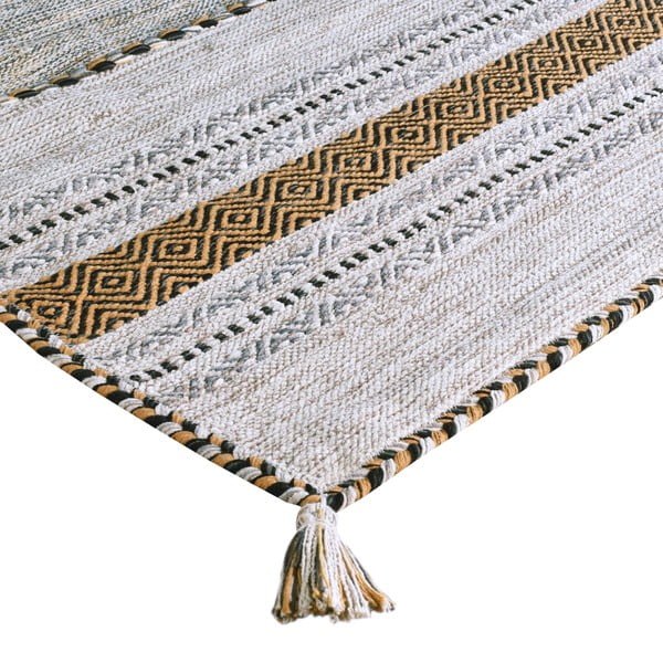 Bež pamučni tepih Webtappeti Antique kilim, 120 x 180 cm-image-3